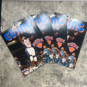 Patrick Ewing New York Knicks Starline School Folder 1998 NBA Vintage